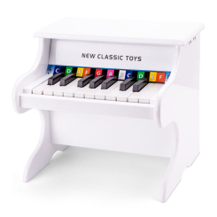 Музичні інструменти - Музичний інструмент New Classic Toys Піаніно​ 18 клавіш біле (10156)