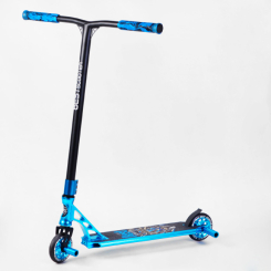 Самокати - Самокат трюковий Best Scooter Spider HIC-система пеги алюмінієвий диск та дека колеса PU 100 кг Blue (108372)