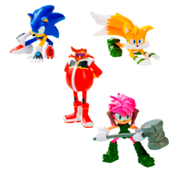 Фигурки персонажей - Набор игровых фигурок Sonic Prime Приключения Эми (SON2040C)
