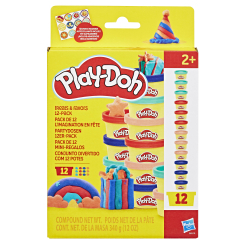 Набори для ліплення - Набір для творчості Play-Doh 12 баночок (G0519)