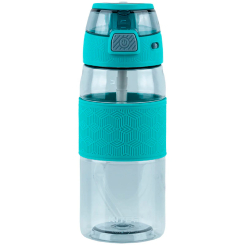 Чашки, склянки - Пляшка для води Kite Сіро-зелена 600 мл (K24-1201-1)