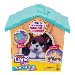 Мягкие животные - Игровой набор Little Live Pets Дом с сюрпризом мини оранжевый (26616)