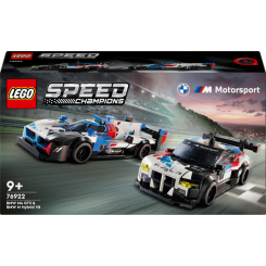 Конструктори LEGO - Конструктор LEGO Speed ​​Champions Автомобілі для перегонів BMW M4 GT3 і BMW M Hybrid V8 (76922)