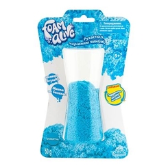 Антистрес іграшки - Повітряна піна Foam alive Яскраві кольори блакитна (5902-2)