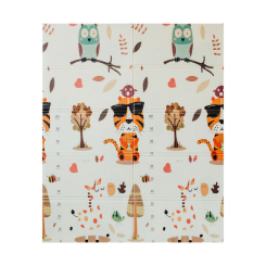 Розвивальні килимки - Дитячий складний килимок Poppet Тигреня в лісі та Молочна ферма (2036001)