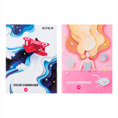 Канцтовари - Кольоровий картон Kite 10 аркушів А5 (K24-1257)