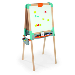 Детская мебель - Деревянный мольберт Smoby Веселое обучение (410400)