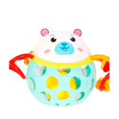 Погремушки, прорезыватели - Погремушка Lindo Медвежонок (4890210503400)