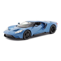 Транспорт и спецтехника - Автомодель Welly Ford GT 1:24 синяя (24082W/24082W-1)