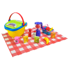 Детские кухни и бытовая техника - Игровой набор Країна Іграшок Picnic basket желтый (4DT03/04/1)