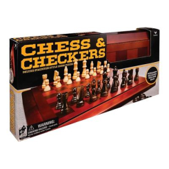 Настольные игры - Игровой набор Spin master Шахматы и шашки (SM98377/6033151)