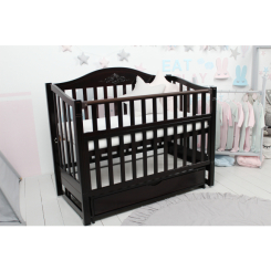 Детская мебель - Кровать детская Baby Comfort ЛД5 венге (35305675)