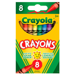Канцтовари - Набір воскової крейди Crayola 8 шт (256238.048)