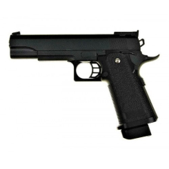 Стрелковое оружие - Игрушечный пистолет "Colt M1911 Hi-Capa" Galaxy G6 металл черный (33833)