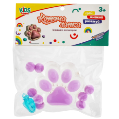 Антистрес іграшки - Іграшка антистрес Kids Team Котяча лапка фіолетова (CKS-FB-60971/2)
