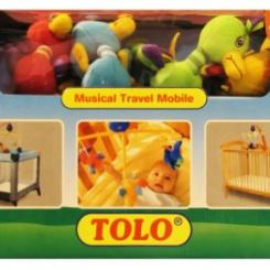 Підвіски, мобілі - Карусель для дитячого ліжечка Пташки Tolo Toys (89637)
