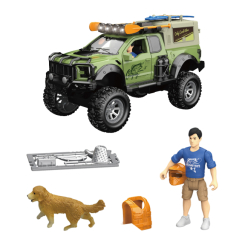 Транспорт и спецтехника - Игровой набор Otamanko Автотуризм Внедорожник с доской для серфинга и собакой (5320293)