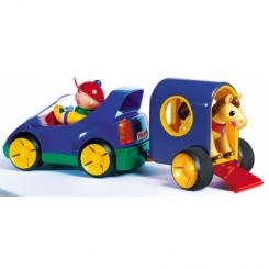 Машинки для малышей - Машинка с фигуркой Клуб пони Tolo Toys мальчик (89910)