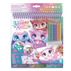 Наборы для творчества - Набор для творчества Nebulous stars Скетчбук Звездные друзья (11141)