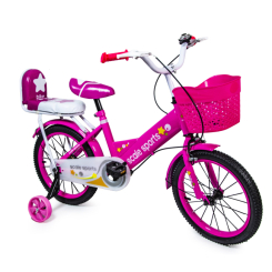 Велосипеди - Велосипед 16 "Scale Sports" T15 ручне та дискове гальмо Pink (417961691)