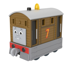 Залізниці та потяги - Паровозик Thomas and Friends Toby (HFX89/HTN28)