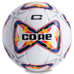 Спортивные активные игры - Мяч футбольный planeta-sport №5 PU CORE PREMIER CR-047 Белый-темно-синий