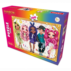 Пазли - ​Пазл Ідейка Rainbow High Shine 100 елементів (LP100-001)