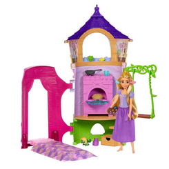 Ляльки - Ігровий набір Disney Princess Рапунцель Висока вежа (HLW30)