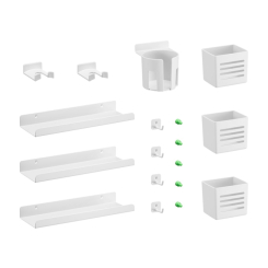 Меблі для геймерів - Набір аксесуарів для органайзерів OfficePro White (OA530)