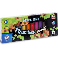 Набори для ліплення - Пластилін восковий Школярик 12 кольорів (303221005-UA)