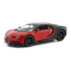 Транспорт и спецтехника - Автомодель Maisto Special edition Bugatti Chiron sport красно-черный 1:24 (31524 black/red)