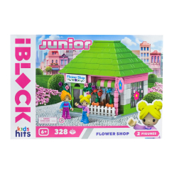 Конструкторы с уникальными деталями - Конструктор IBLOCK Junior Kids hits Flower shop 328 деталей (KH08/013/11) Конструкторы с уникальными деталями - Конструктор IBLOCK Junior Kids hits Flower shop 328 деталей (KH08/013/11)