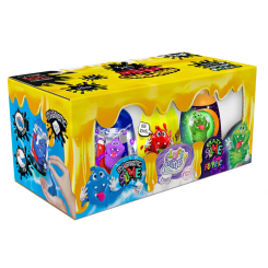 Антистрес іграшки - ​Слайм Danko toys Magnetic Slime Fluffy Slime Crazy Slime Fluoric 3 в 1 в асортименті (SLM-14-01U)