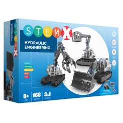 Конструкторы с уникальными деталями - Конструктор StemX Гидравлические машины 3 в 1 (71625) Конструкторы с уникальными деталями - Конструктор StemX Гидравлические машины 3 в 1 (71625)