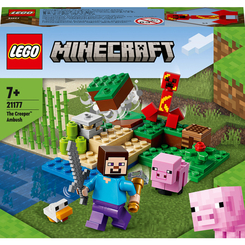 Конструкторы LEGO - Конструктор LEGO Minecraft Засада Крипера (21177)