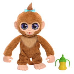 Мягкие животные - ​Интерактивная игрушка FurReal Friends Игривая обезьянка Арахис 38 см (28113)