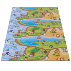 Розвивальні килимки - Килимок дитячий розвиваючий Мультфільм SP-Planeta TY-8774 2м х 1,2м х 0,8см