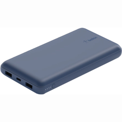 Павербанки - Акумулятор портативний літій-іонний Power Bank Belkin 20000мА·год 15Вт 2хUSB-A/USB-C блакитний (BPB012BTBL)