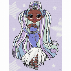 Товары для рисования - Картина по номерам Ідейка Lol Surprise OMG Fashion show Lady Braids со стразами 30х40 см (KHO6272) Товары для рисования - Картина по номерам Ідейка Lol Surprise OMG Fashion show Lady Braids со стразами 30х40 см (KHO6272)