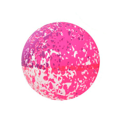 Спортивные активные игры - Мяч Rubber ball 9 дюймов розовый (MS 3587/1)
