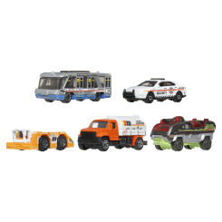 Транспорт і спецтехніка - Набір автомоделей Matchbox MBX Airport II (С1817/JBX23)