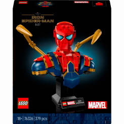 Конструктори LEGO - Конструктор LEGO Marvel Погруддя Залізної Людини-Павука (76326)