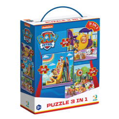 Пазли - Пазл DoDo Paw Patrol Ігровий майданчик 3 в 1 (200578)