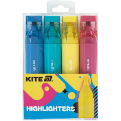 Канцтовары - Набор маркеров Kite Highlighters creative trendy colors (K24-1144-4)