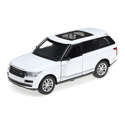Транспорт и спецтехника - Автомодель Технопарк Range rover Vogue 1:32 белый инерционная (VOGUE-WT)