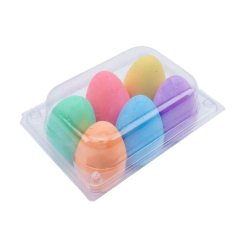 Канцтовары - Набор мелков Qunxing toys в форме яиц 6 цветов (FG240926005N)