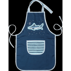 Товари для малювання - Фартух для малювання дитячий Brunnen Happy Ocean 40 х 70 см Темно-синій (1048095741)