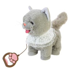 Мягкие животные - Интерактивная игрушка Кращий друг Кошка серая (BF2509/2) Мягкие животные - Интерактивная игрушка Кращий друг Кошка серая (BF2509/2)