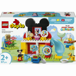 Конструкторы LEGO - Конструктор LEGO DUPLO Disney Микки Маус: Клубный дом из Минни и Плуто (10465)