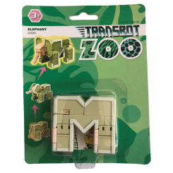 Трансформери - Іграшка-трансформер Transbot Lingva zoo Слон (T15507/1/T15507/1-13)
